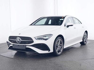 Weiß Gebraucht 2023 Mercedes CLA250e AMG line Limousine | 38.690 € (Teuer)