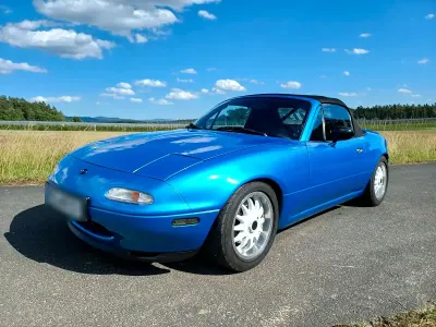 Gebraucht Mazda MX5 302 PS (222 kW) 1991 Blau Cabrio