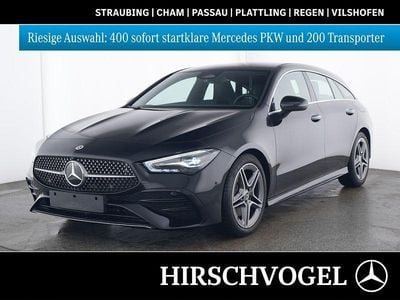 Gebraucht Mercedes CLA200 Shooting Brake AMG line 163 PS (119 kW) 2025 Metalliclack kosmosschwarz Kombi