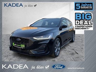 Gebraucht Ford Focus ST-Line 125 PS (91 kW) 2024 Obsidianschwarz metallic Kombi