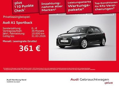 Schwarz Gebraucht 2025 Audi A1 Sportback Sport Kleinwagen | 26.930 € (Etwas zu teuer)