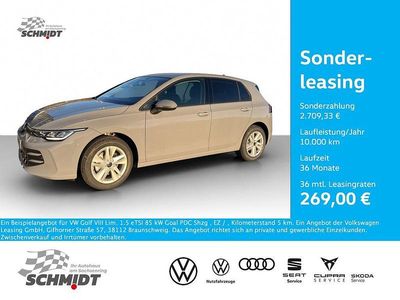 Neu VW Golf VIII Goal 116 PS (85 kW) 2025 Mondsteingrau Limousine