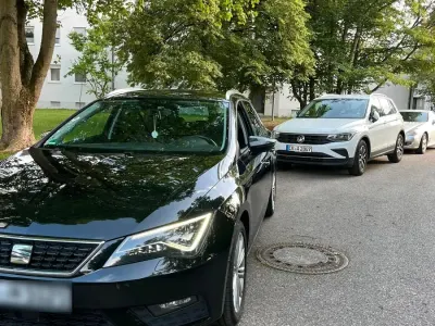 Używany Seat Leon XCELLENCE 150 KM (110 kW) 2018 Czarny Kombi