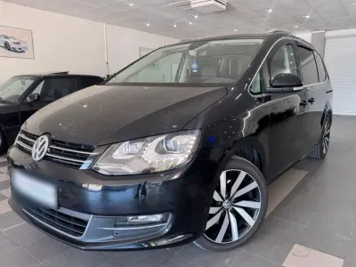 Gebraucht VW Sharan Highline 184 PS (135 kW) 2016 Schwarz Van / Kleinbus