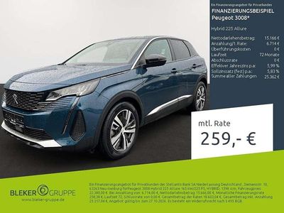 Gebraucht Peugeot 3008 Allure 224 PS (164 kW) 2021 Celebes blau SUV