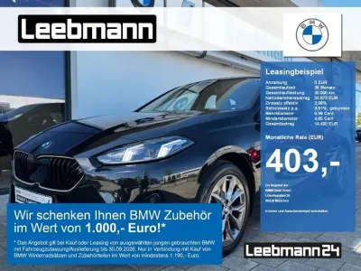 Gebraucht BMW 120 163 PS (119 kW) 2025 Saphirschwarz (metallic) Kleinwagen