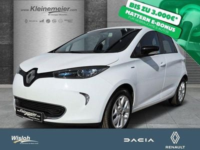 Gebraucht Renault Zoe LIMITED 80 kW (109 PS) 2019 Gletscherweiss Kleinwagen