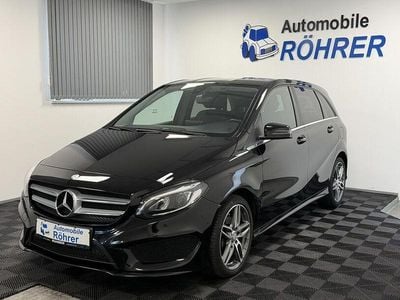 Usata Mercedes B200 AMG line 136 CV (100 kW) 2017 Nero Monovolume