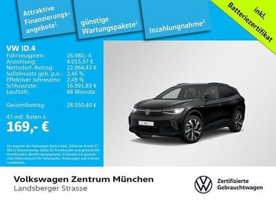 Gebraucht VW ID.4 Pro Performance 150 kW (204 PS) 2023 Schwarz SUV