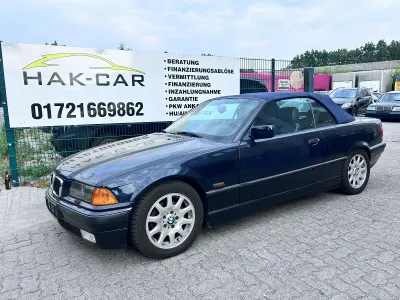 Gebraucht BMW 328 Cabriolet 193 PS (141 kW) 1996 Blau Cabrio