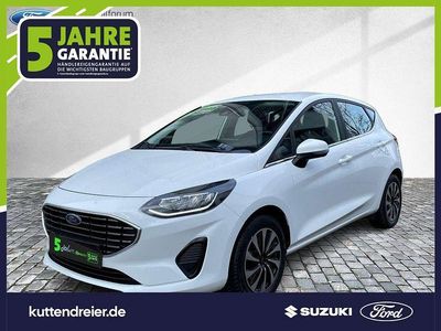 Gebraucht Ford Fiesta Titanium 75 PS (55 kW) 2023 Frostweiß Kleinwagen
