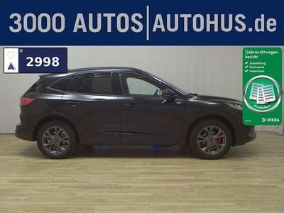 Obsidian schwarz metallic Gebraucht 2022 Ford Kuga ST-Line SUV | 15.780 € (Superpreis)