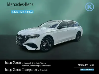 Gebraucht Mercedes E220 AMG 197 PS (144 kW) 2023 Polarweiß Kombi