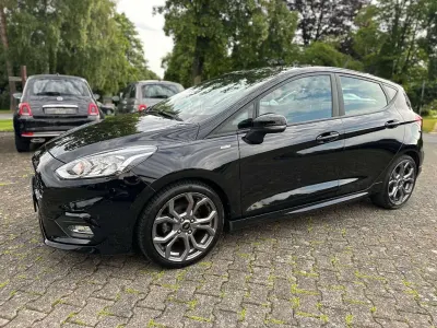 Gebraucht Ford Fiesta ST-Line 125 PS (91 kW) 2019 Obsidianschwarz metallic Kleinwagen