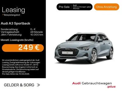 Gebraucht Audi A3 Advanced 150 PS (110 kW) 2025 Grau Limousine