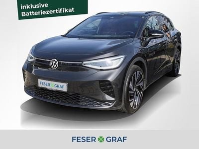 Gebraucht VW ID.4 GTX 219 kW (299 PS) 2022 Mangangrau metallic schwarz SUV