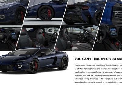 Neu Lamborghini Temerario 920 PS (676 kW) 2026 Blau Coupé