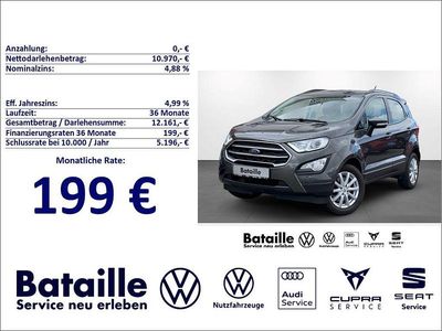 Usata Ford Ecosport Trend 125 CV (91 kW) 2018 Grigio SUV