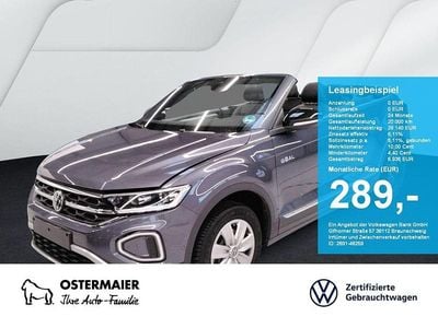 Gebraucht VW T-Roc Cabriolet Goal 150 PS (110 kW) 2025 Grau Cabrio