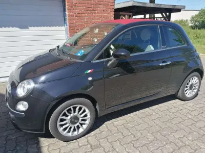Gebraucht Fiat 500 Lounge 69 PS (50 kW) 2014 Schwarz Cabrio