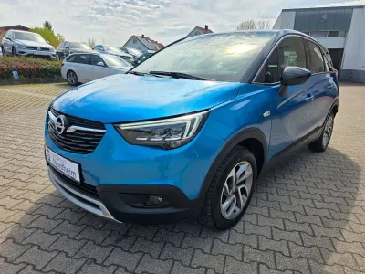 Gebraucht Opel Crossland X 102 PS (75 kW) 2019 Arktisblau/true blue SUV