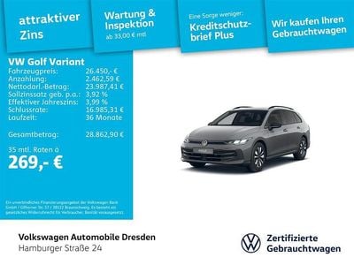 Grau Gebraucht 2025 VW Golf VIII Goal Kombi | 26.450 € (Guter Preis)