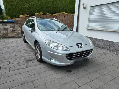 Gebraucht Peugeot 407 140 PS (102 kW) 2008 Silber Kombi