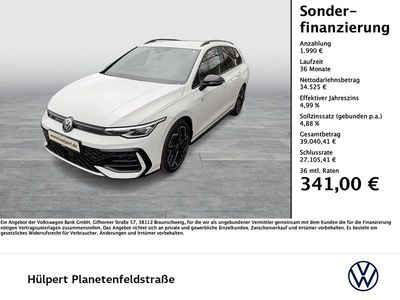 Neu VW Golf VIII R-line 150 PS (110 kW) 2025 Pure white Kombi