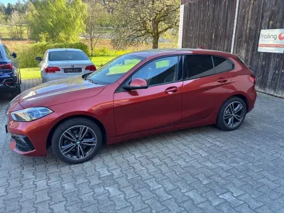 Usata BMW 118 Sport Line 136 CV (100 kW) 2022 Arancione Utilitaria