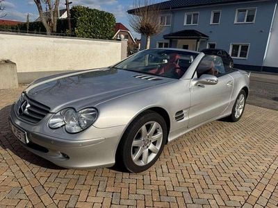Usado Mercedes SL350 245 HP (180 kW) 2002 Prateado Cabrios