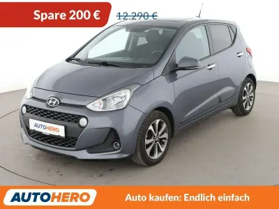 Usata Hyundai i10 Style 87 CV (63 kW) 2017 Grigio Utilitaria