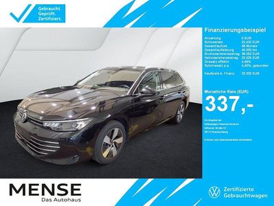 Gebraucht VW Passat Business 150 PS (110 kW) 2025 Grenadillschwarz Kombi