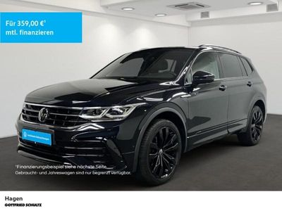Usata VW Tiguan Allspace R-line 200 CV (147 kW) 2022 Nero SUV