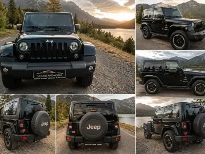 Gebraucht Jeep Wrangler Unlimited Sahara 200 PS (147 kW) 2014 Schwarz SUV