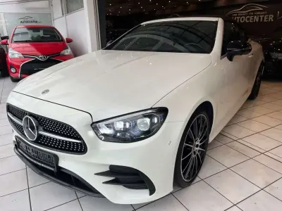 Brugt Mercedes E450 AMG line 367 HK (269 kW) 2021 Hvid Cabriolet