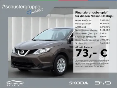 Gebraucht Nissan Qashqai Visia 116 PS (85 kW) 2015 Braun SUV