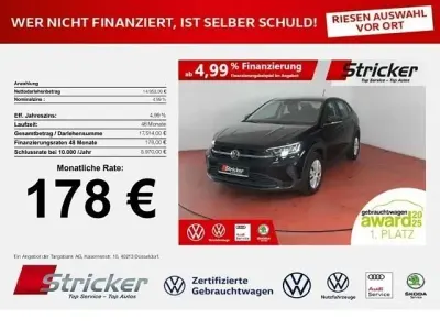 Gebraucht VW Taigo Basis 95 PS (69 kW) 2023 Deep black perleffekt SUV