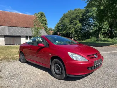 Gebraucht Peugeot 307 CC 109 PS (80 kW) 2005 Rot Cabrio