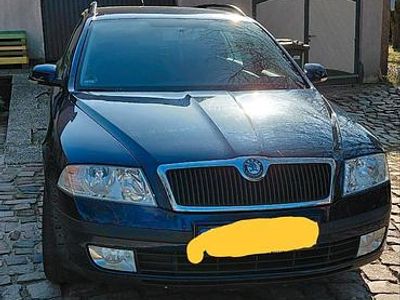 Gebraucht Skoda Octavia 102 PS (75 kW) 2008 Blau Kombi