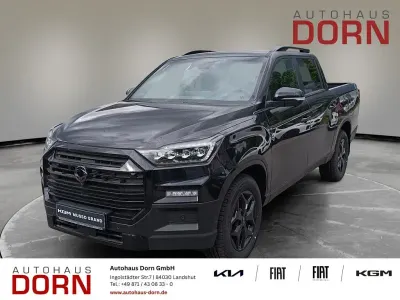 Neu KGM Musso 203 PS (149 kW) 2026 Schwarz Pickup