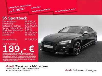 Usata Audi S5 Sportback Ambiente 341 CV (250 kW) 2023 Nero Utilitaria