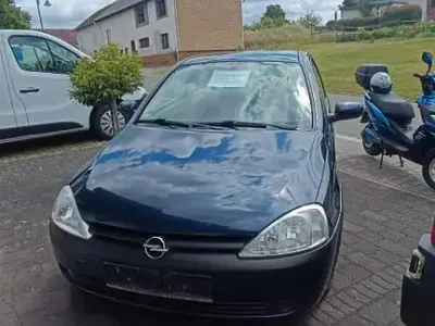 Gebraucht Opel Corsa 75 PS (55 kW) 2001 Blau Kleinwagen