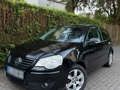 Gebraucht VW Polo United 69 PS (50 kW) 2008 Schwarz Kleinwagen