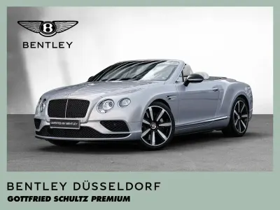 Gebraucht Bentley Continental GT Convertible 528 PS (388 kW) 2018 Silber Cabrio
