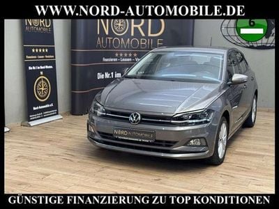 Gebraucht VW Polo Highline 95 PS (69 kW) 2021 Limestone grey metallic (metallic) Limousine