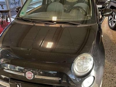 Gebraucht Fiat 500 Lounge 69 PS (50 kW) 2012 Co esterno (vesuvio schwarz) Kleinwagen