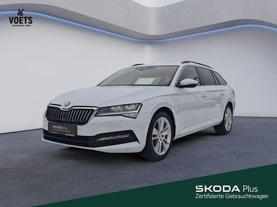 Gebraucht Skoda Superb Ambition 150 PS (110 kW) 2022 Weiß Kombi