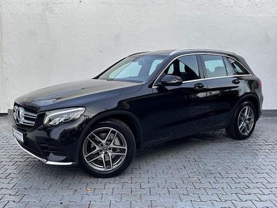 Obsidianschwarz metalliclack Gebraucht 2018 Mercedes GLC220 AMG line SUV | 21.990 € (Fairer Preis)