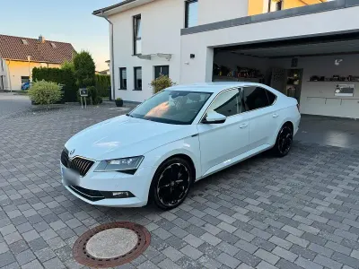 Gebraucht Skoda Superb SportLine 150 PS (110 kW) 2016 Weiß Limousine