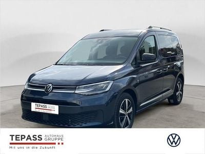 Begagnad VW Caddy Style 122 HK (89 kW) 2022 Blå Minibuss